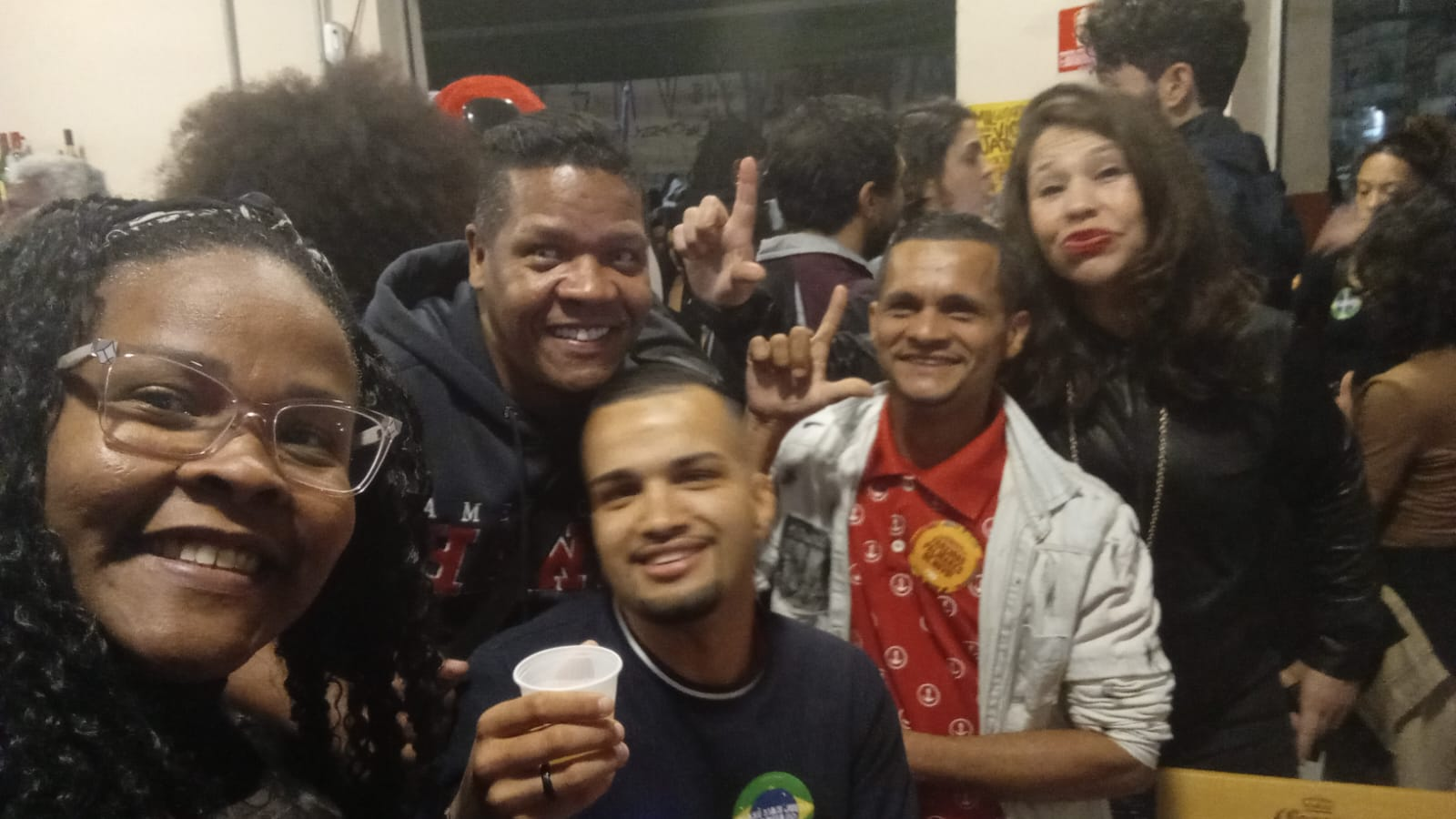 Comemoração da condenação de Bolsonaro